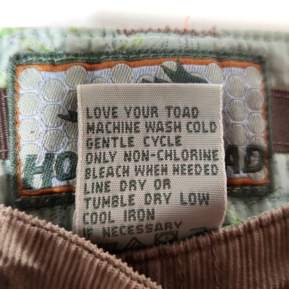 Horny Toad Corduroy Tan Cotton Casual Sport Skirt Size 6 - Picture 8 of 12